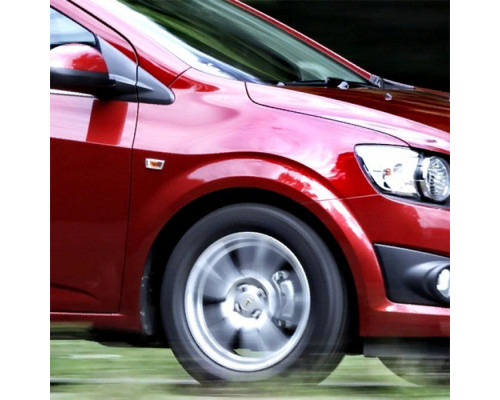 Заказать Крыло переднее правое в цвет кузова Chevrolet Aveo T300 (2011-2015) седан в Казани