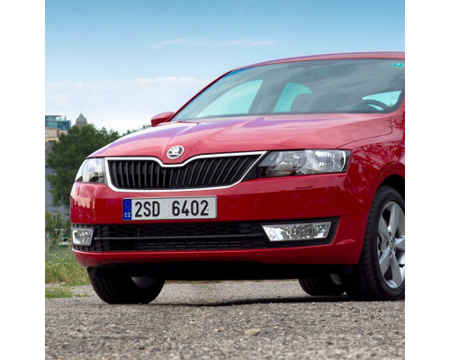 Купить Бампер передний в цвет кузова Skoda Rapid 1 (2012-2017) в Казани