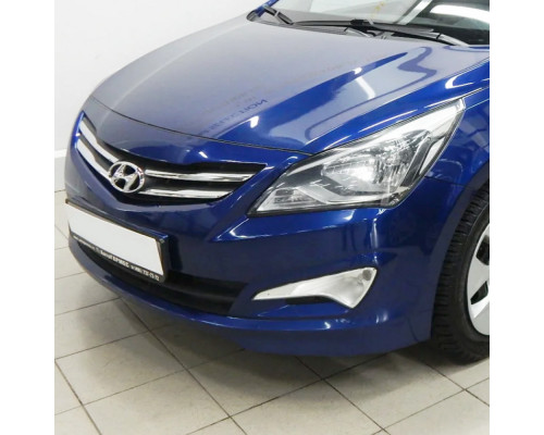 Купить Бампер передний в цвет кузова Hyundai Solaris (2014-2017) рестайлинг в Казани