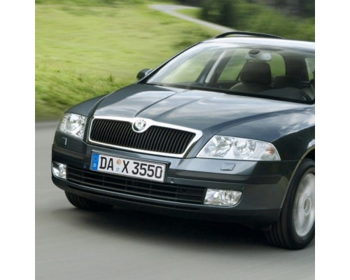 Заказать Бампер передний в цвет кузова Skoda Octavia A5 (2004-2009) дорестайлинг в Казани