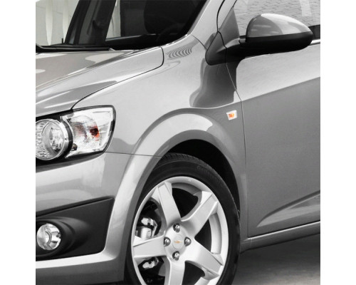 Заказать Крыло переднее левое в цвет кузова Chevrolet Aveo T300 (2011-2015) седан в Казани