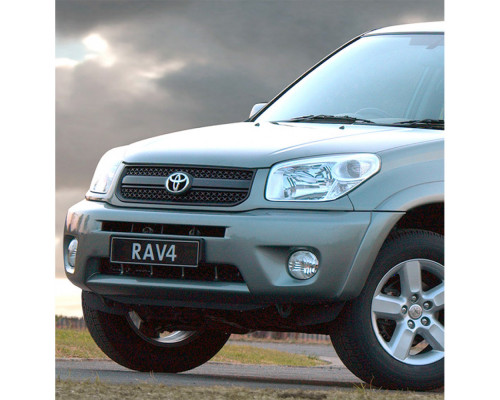 Купить Бампер передний в цвет кузова Toyota Rav4 2 XA20 (2003-2005) рестайлинг с отв под расширители в Казани