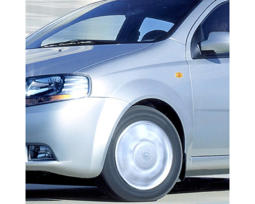 Купить Крыло переднее левое с отверстием в цвет кузова Chevrolet Aveo T200 (2003-2008) седан в Казани