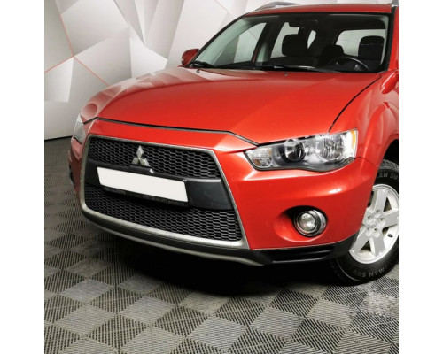 Заказать Бампер передний в цвет кузова Mitsubishi Outlander 2 XL (2009-2013) рестайлинг в Казани