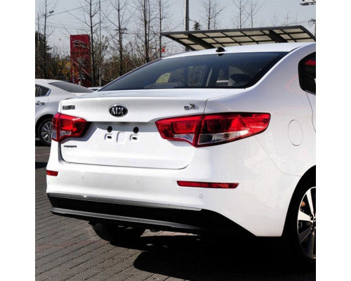 Заказать Бампер задний в цвет кузова Kia Rio 3 (2015-2017) седан рестайлинг в Казани