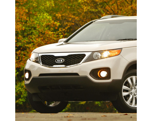 Купить Бампер передний в цвет кузова Kia Sorento 2 (2009-2012) дорестайлинг в Казани