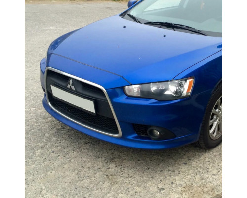 Заказать Бампер передний в цвет кузова Mitsubishi Lancer Х (2010-2015) рестайлинг в Казани