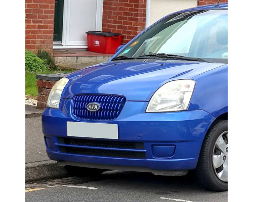 Купить Бампер передний в цвет кузова Kia Picanto 1 (2004-2007) без отверстия птф в Казани
