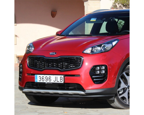 Купить Бампер передний в цвет кузова Kia Sportage 4 (2016-2018) в Казани