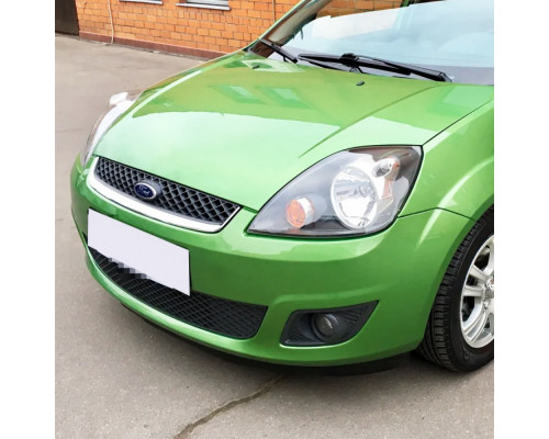 Купить Бампер передний в цвет кузова Ford Fiesta MK5 (2006-2008) рестайлинг в Казани
