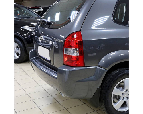Заказать Бампер задний в цвет кузова Hyundai Tucson 1 (2004-2010) без расширителей в Казани
