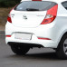 Заказать Бампер задний в цвет кузова Hyundai Solaris 1 (2011-2014) хэтчбек в Казани
