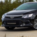 Заказать Бампер передний в цвет кузова Toyota Camry V50 (V55) (2014-2017) рестайлинг с омывателями в Казани