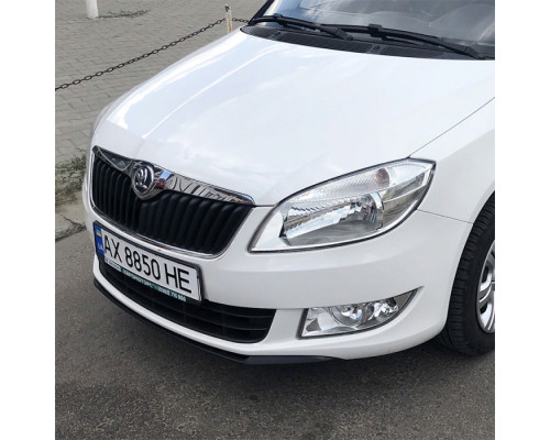 Заказать Бампер передний в цвет кузова Skoda Fabia 2 (2010-2014) рестайлинг в Казани