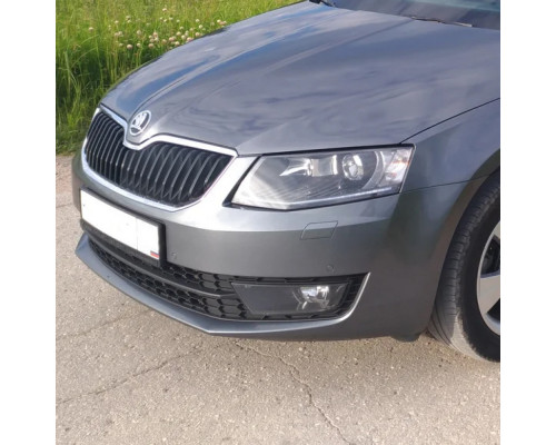 Купить Бампер передний в цвет кузова Skoda Octavia A7 (2013-2017) дорестайлинг в Казани