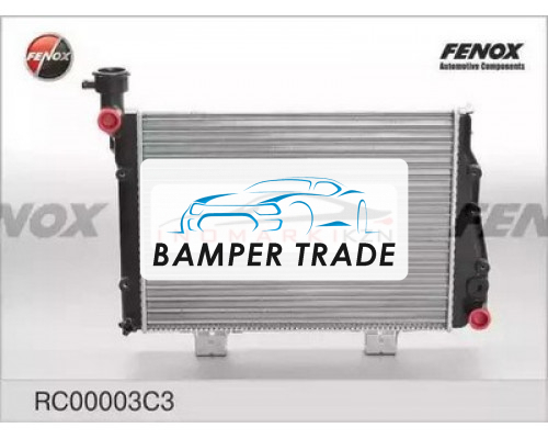 Купить Радиатор охлаждение двигателя FENOX RC00003C3 на 2104 (1984–2012) в Казани