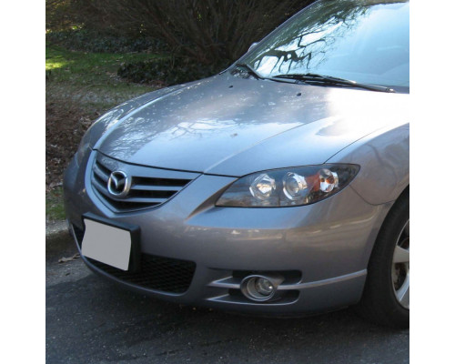 Заказать Бампер передний в цвет кузова Mazda 3 BK (2006-2009) седан рестайлинг в Казани