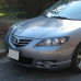 Заказать Бампер передний в цвет кузова Mazda 3 BK (2006-2009) седан рестайлинг в Казани