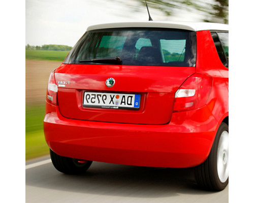 Купить Бампер задний в цвет кузова Skoda Fabia 2 (2007-2014) в Казани