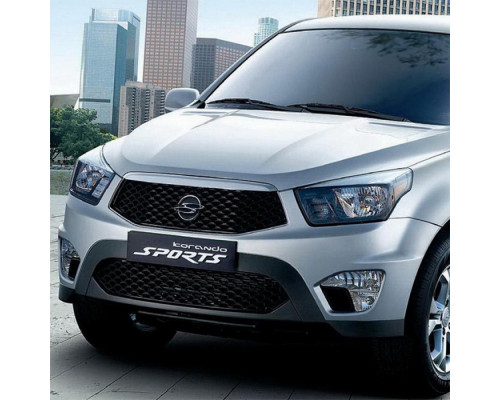Купить Бампер передний в цвет кузова Ssang Yong Actyon Sports 2 (2012-2016) в Казани