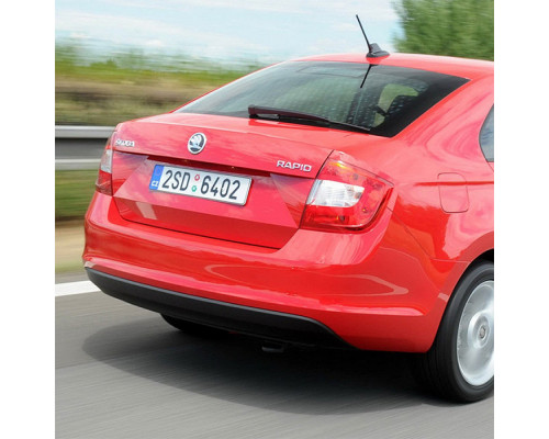 Заказать Бампер задний в цвет кузова Skoda Rapid 1 (2012-2017) в Казани