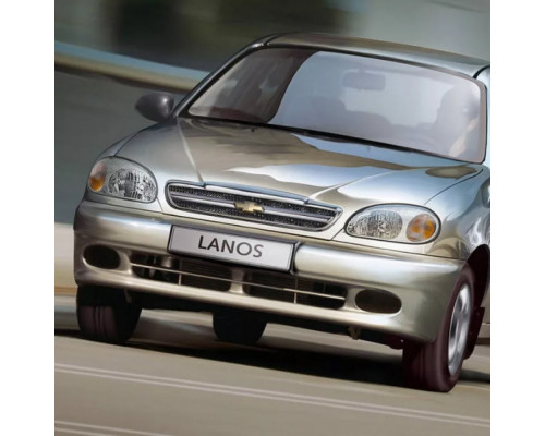Заказать Бампер передний в цвет кузова Chevrolet Lanos (2002-2009) в Казани