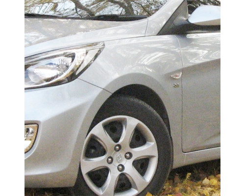 Заказать Крыло переднее левое в цвет кузова Hyundai Solaris 1 (2011-2017) в Казани