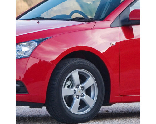 Купить Крыло переднее левое в цвет кузова для Chevrolet Cruze (2009-2015) с отверстием в Казани