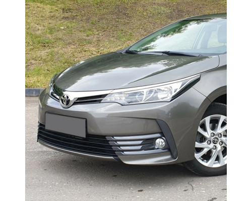 Купить Бампер передний в цвет кузова Toyota Corolla E170 (2016-2021) рестайлинг в Казани