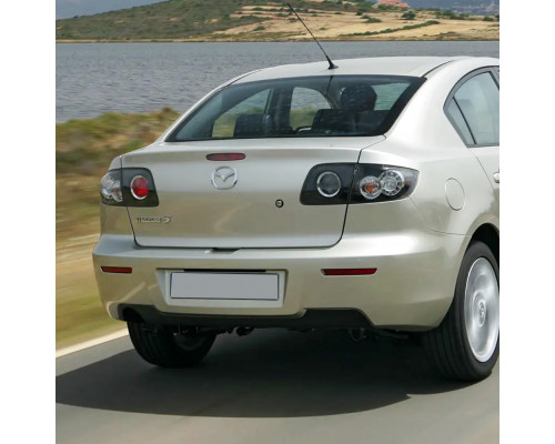Купить Бампер задний в цвет кузова Mazda 3 BK рестайлинг (2006-2009) седан в Казани