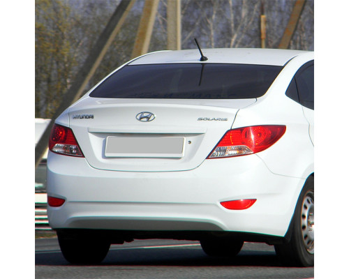Купить Бампер задний в цвет кузова Hyundai Solaris (2011-2014) седан в Казани