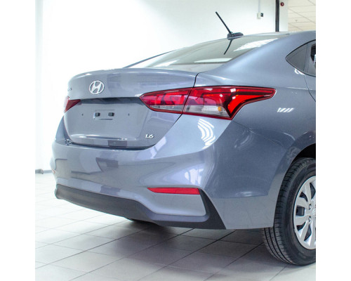 Купить Бампер задний в цвет кузова Hyundai Solaris 2 (2017-2020) седан в Казани