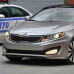 Купить Бампер передний (без омывателей и парктроников) в цвет Kia Optima 3 (2010-2013) в Казани